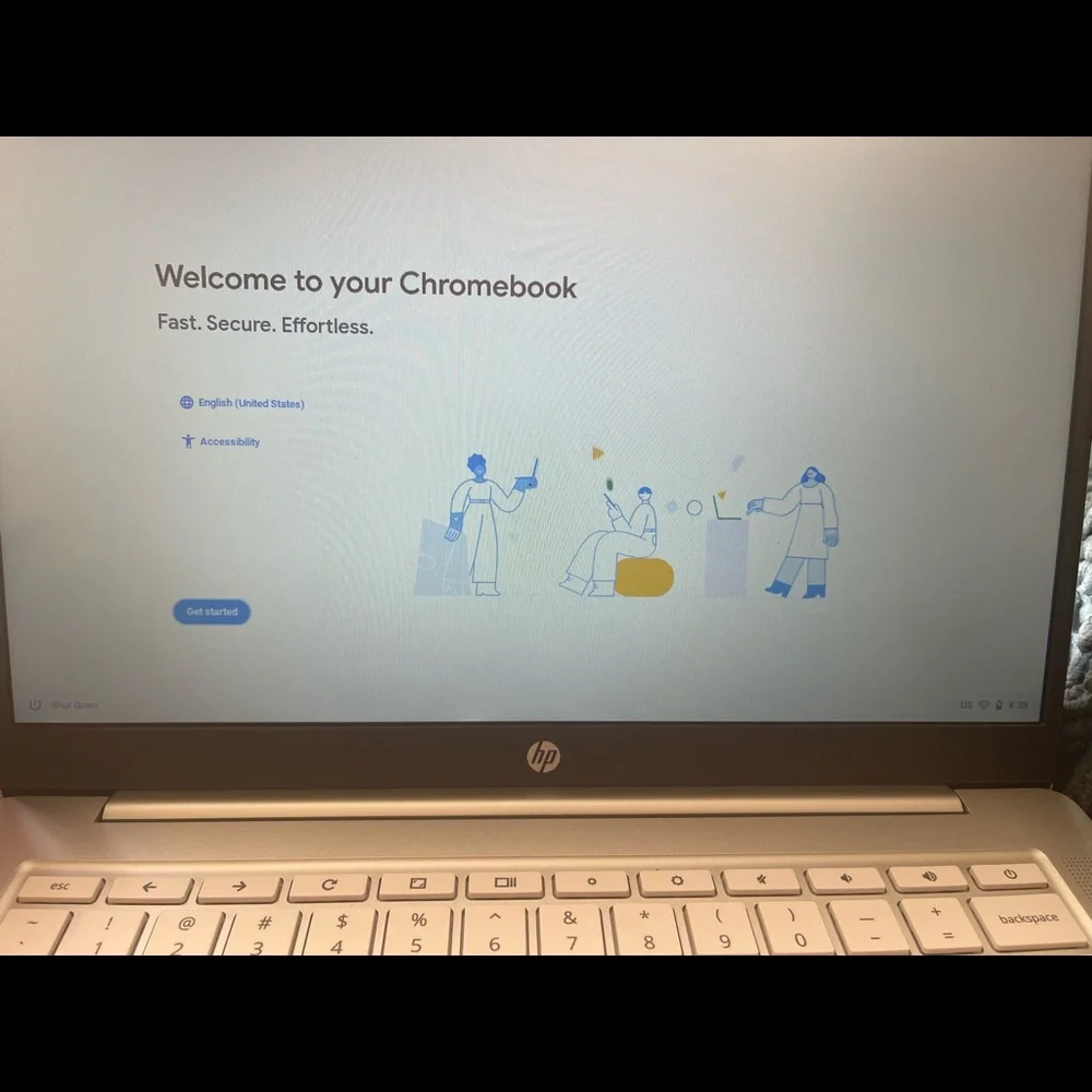 HP Chromebook Laptop